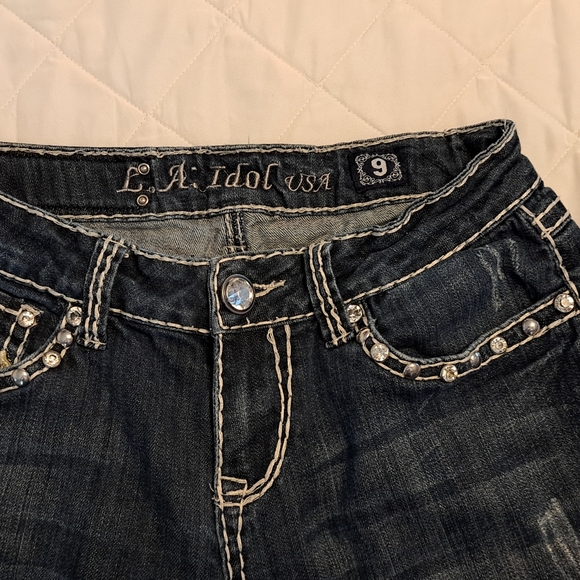 Juniors LA Idol Capris size 9 - Picture 3 of 7